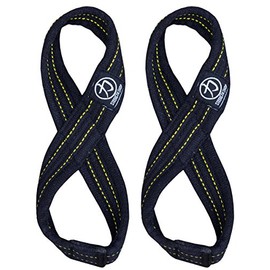 Strength Shop Figure of 8 Lifting Straps (Heavy Duty) (Pair)