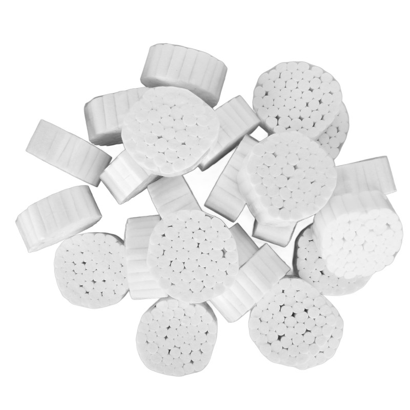 1000Pcs Dental Cotton Rolls Proper Size Highly Absorbent Shape Keep