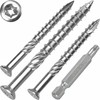 Terrace Screws 5 x 60 T-Inox 50 Pieces Hardened Stainless