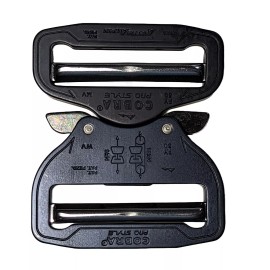 Cobra AustriAlpin COBRA 2" 50mm Quick Release Dual Adjustable No Sew Duty Belt Buckle