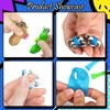 VEQENIFY Pack of 12 Fidget Toys, Anti-Stress Toy Set, Chain,
