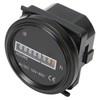 Boat Hour Meter 2.4in Diameter Maximum 99999.99H High Accuracy Mechanical
