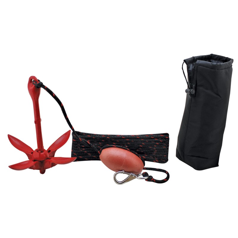 Extreme Max 3006.6548 BoatTector Complete Grapnel Anchor Kit for Small