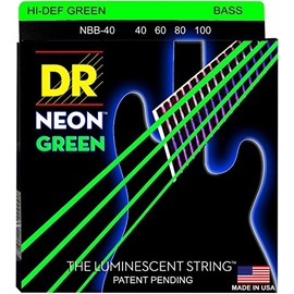 DR Strings HI-DEF NEON Bass Guitar Strings (NGB-40)
