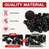 100PCS Fender Bumper Clips 91503-SZ3-003 10mm Fit for Honda and