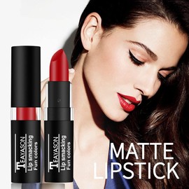 3 Colors Gothic Matte Lipstick Set, Vampire Black White Red Cosplay