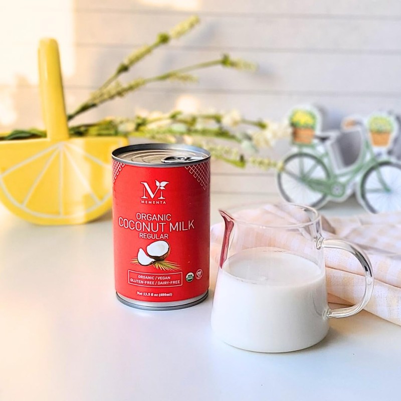 Mementa Inc Organic Coconut Milk Regular 18% - Dairy Free,