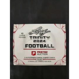 2024 Leaf Trinity Football Blaster Box - 3 AUTOS /BOX - HOT!!!