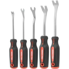 Ridgerock Tools Inc. Neiko 20596B Auto Trim Panel Removal Tool Set with Soft Grip 5 Piece