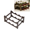 Wine Rack Portable Surge Shaped Opening Exquisite Beautiful Durable Wine