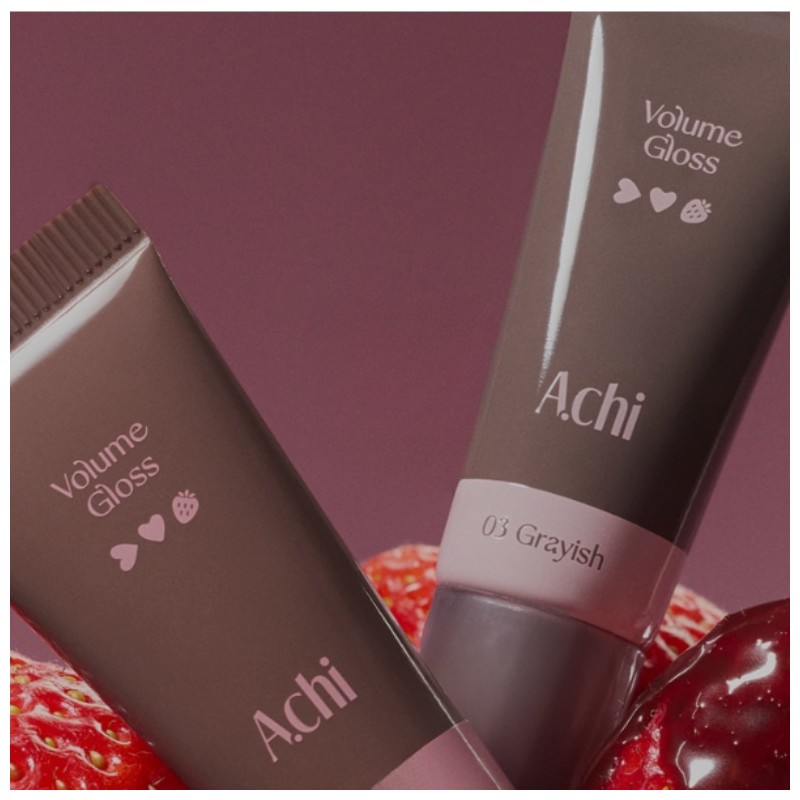 A.CHI Volume Gloss 5.0g, Color:02 Sienna