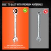 HORUSDY 13-Piece Sturdy Ratcheting Wrench Set | Metric Sizes 6–19mm
