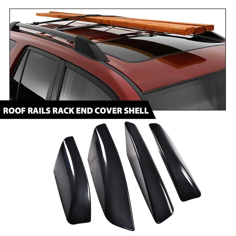 PIT66 Roof Rails Rack End Cover Shell Compatible with Toyota
