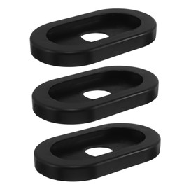 Mikinona 3pcs Vibration Dampening Fitness Equipment Pads Noise Reducing Non Slip Mats for Treadmills Protect Floors During High Intensity Workouts Durable Construction