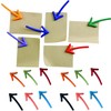 HannaFires 12PCS Creative Arrow Shaped Fridge Magnet Set– Fun 3D