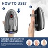 Loarysk Cordless Handheld Massage,Professional Barber Cordless Handheld Massager,5-Speed Adjustment Button,5massage