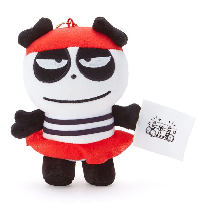 Sanrio 926353 Bad Batsumaru Mascot Holder, Pandaba (Treure Hunting)