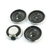 4Pcs 2W 8 Ohm 23mm Dia Metal Shell Internal Magnet