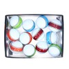 12PCS Golf Balls Rubber Polyurethane PU 3 Layer Putting Practice