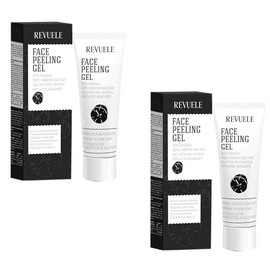 REVUELE FACE PEELING GEL with Charcoal 2er Pack. 2x80ml