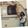 Mipcase Square Vent Cover Louvered for Boats and Rvs Design