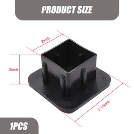 nodteem 1 PC Car Trailer Hitch Plug, 3.14" x 3.14" x 1.96" American Flag Decorative Square Mouth Dustproof Waterproof Receiving Tube Hidden Plug Dust Cover, Protection Accessory, for Cars (Red)