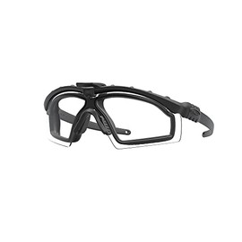 Oakley OO9146 Sunglasses Bundle: OO 9146 SI BALLISTIC M FRAME 3.0 914651 Matte Black and Universal Anti-slip Silicone Leash