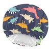 Babrukda Soft Kids Satin Sleeping Cap, Curly Natural Hair Bonnet