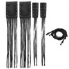 Qqmora Motorcycle Handlebar Tassel Cover Fashionable Fringe Style Design Soft