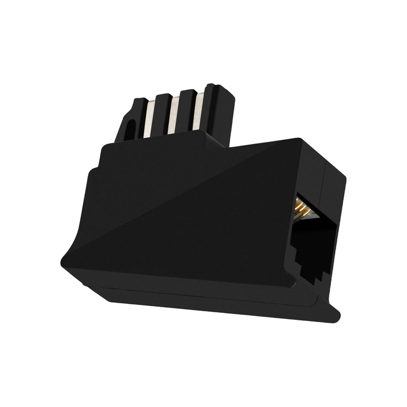 BIGtec TAE RJ11 Adapter TAE-F Male to RJ11 Female 6P4C