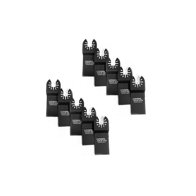 LUMBER JACK Multi Tool Blades, 10 x 34mm Universal Fine