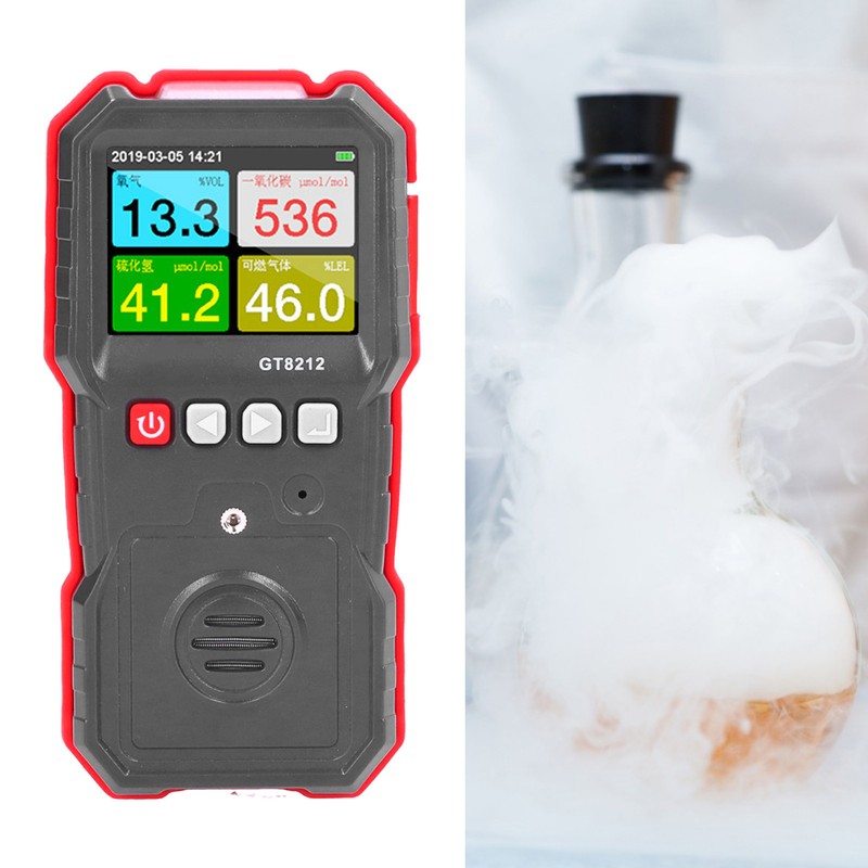 Portable Digital Display Carbon Monoxide Concentration Detector CO Tester