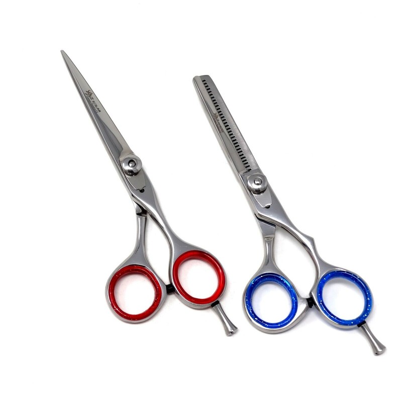 A2Z SCILAB 2 Pack Razor Edge Barber Professional Hair Cutting+Thinni