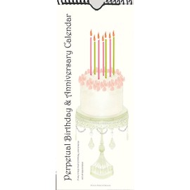 Perpetual Calendar for Birthdays, Anniversaries, Important Dates and Monthly Remembrances. Dates to Remember Book. Journal for Special Days. Wall Hanging - Stay Organized - Never Forget a Date
