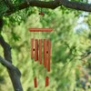 Wind Chimes Wooden Bamboo Wind Chimes with Amazing Deep Tone