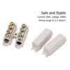 4pcs ZK 1116 Wire Connector 1000V 100A Brass Conductor 2