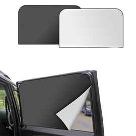 Colorich Pack of 2 Magnetic Sun Protection Car Baby with UV Protection, Sun Protection Car Rear Window Car Window Children for Most Vehicles