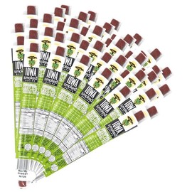 Original - Iowa Smoked Recipe, Sogo Snacks, Sugar Free Beef Jerky, Non-GMO Grass Fed Beef Sticks. No Nitrates, Gluten, Soy, MSG, Dairy, or Nuts. Paleo, Whole30, & Keto Snack (Original-ISR, 72 Cnt)