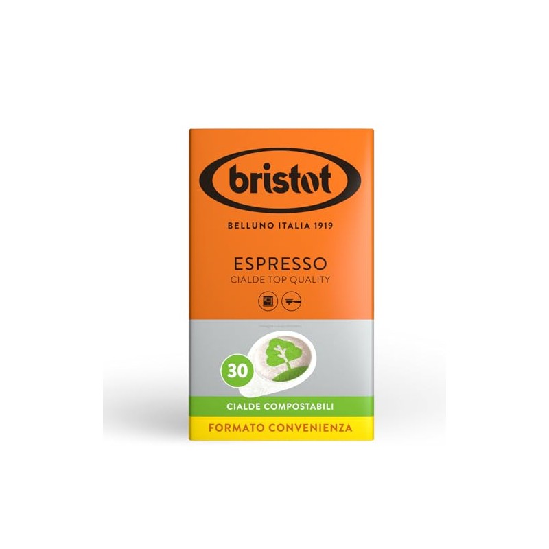 Bristot ESE Paper Pods | Italian ESE Pods | Medium
