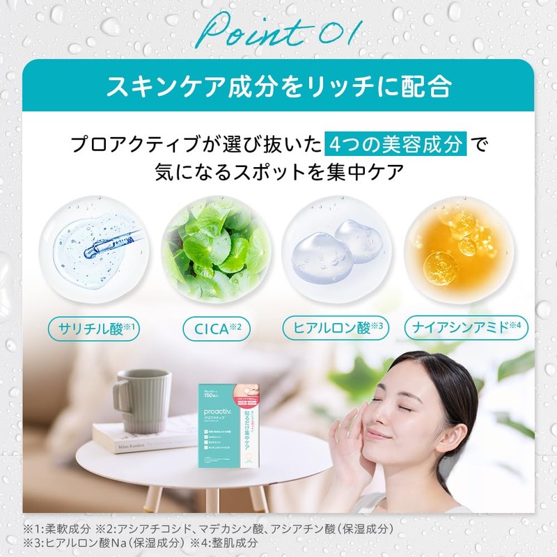 [Transparent Type, Invisible] Proactive Skin Care Patches, 60 Sheets (Includes