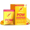 EBOOST POW Natural Pre Workout Powder - 15 Packets, Tropical