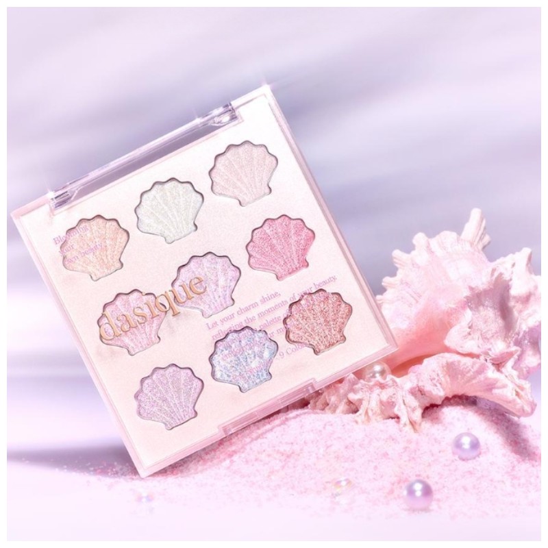 DASIQUE Shadow Palette 9colors [Twinkle Mermaid Collection], Color:34 Twinkle Mermaid