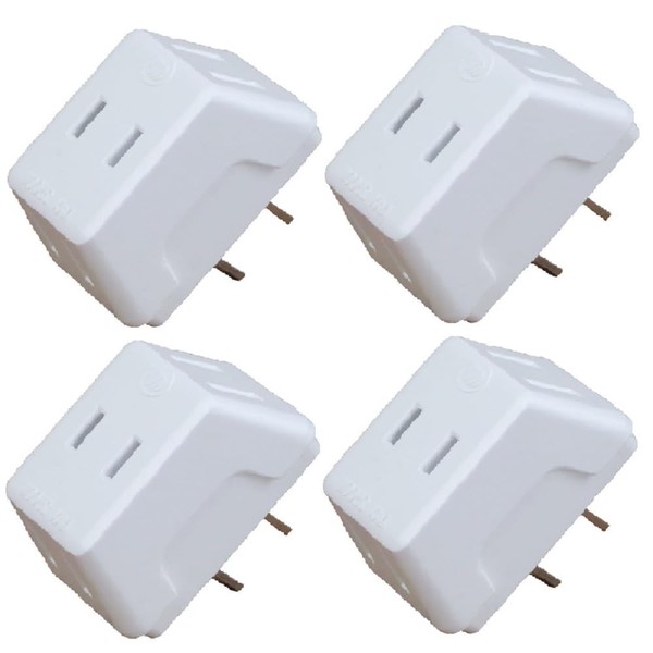 VEY14 Mini Travel Outlet Adapter Power Converter, 3 in 1