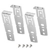 4 Pack Dishwasher Countertop Mounting Bracket Replacement for GE WD01X21740
