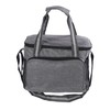 Insulated Lunch Bag Grey Oxford Cloth 15L High Capacity Insulated