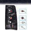 PIT66 Tail Lights Assembly, Compatible with 2003-2006 Chevy Silverado Pickup