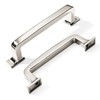kHTumeWare 10 Pack 5 Inch Cabinet Handles - Polished Nickel