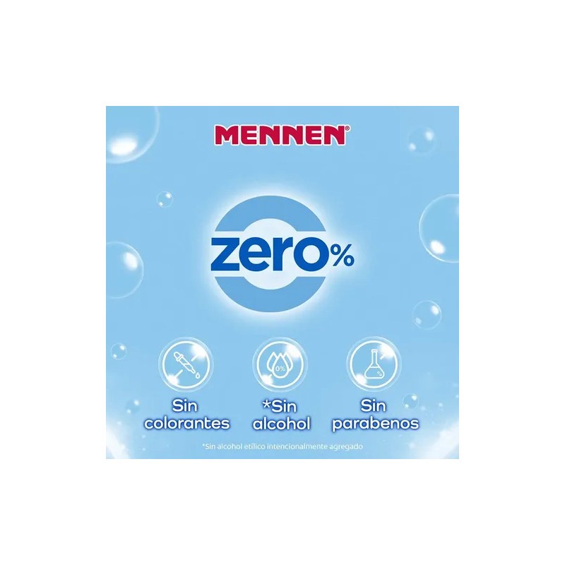 Shampoo Mennen Cabello Saludable Zero 400 ml