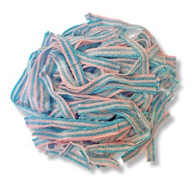 Sour Power Premium Candy Belts, Cotton Candy, 6.6 lb
