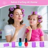 50 Pcs Rollers Hair Curlers Set with 24Pcs Self Grip